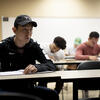 Students in a classroom