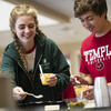 Students talking