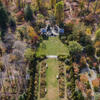 An aerial view of the Formal Gardens