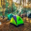Camping by the river