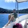 justin ryan on a boat