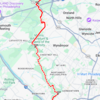 A map of the Temple Bike Tour Ropute
