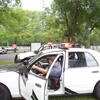 cadet practicing vehicle stop