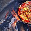 Camping and cooking