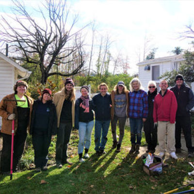 Volunteering in the Ambler Arboretum