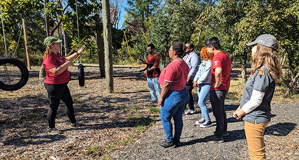 Team building at Temple Ambler