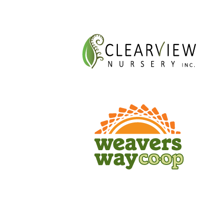 Clearview and weavers way coop logos