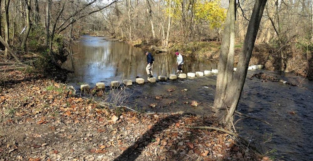 Stepping Stone Crossings