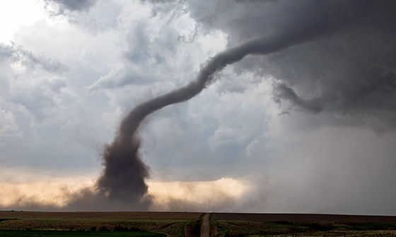 tornado funnel cloud