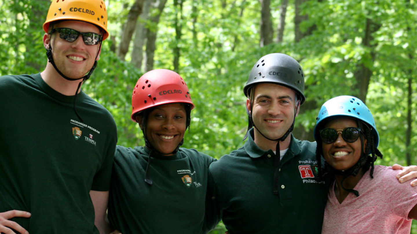 Temple ProRanger alumni help prepare new students for the National Park Service