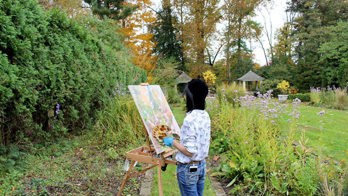 Landscape Painting students find new vistas at Temple Ambler