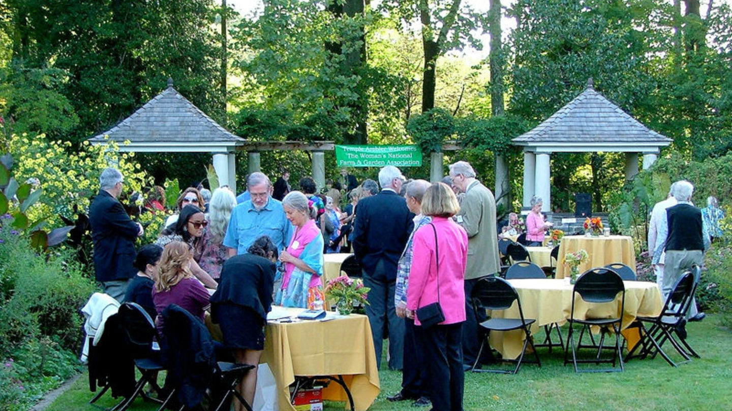 11th Annual Rhapsody in Bloom celebrates the Ambler Arboretum and AED