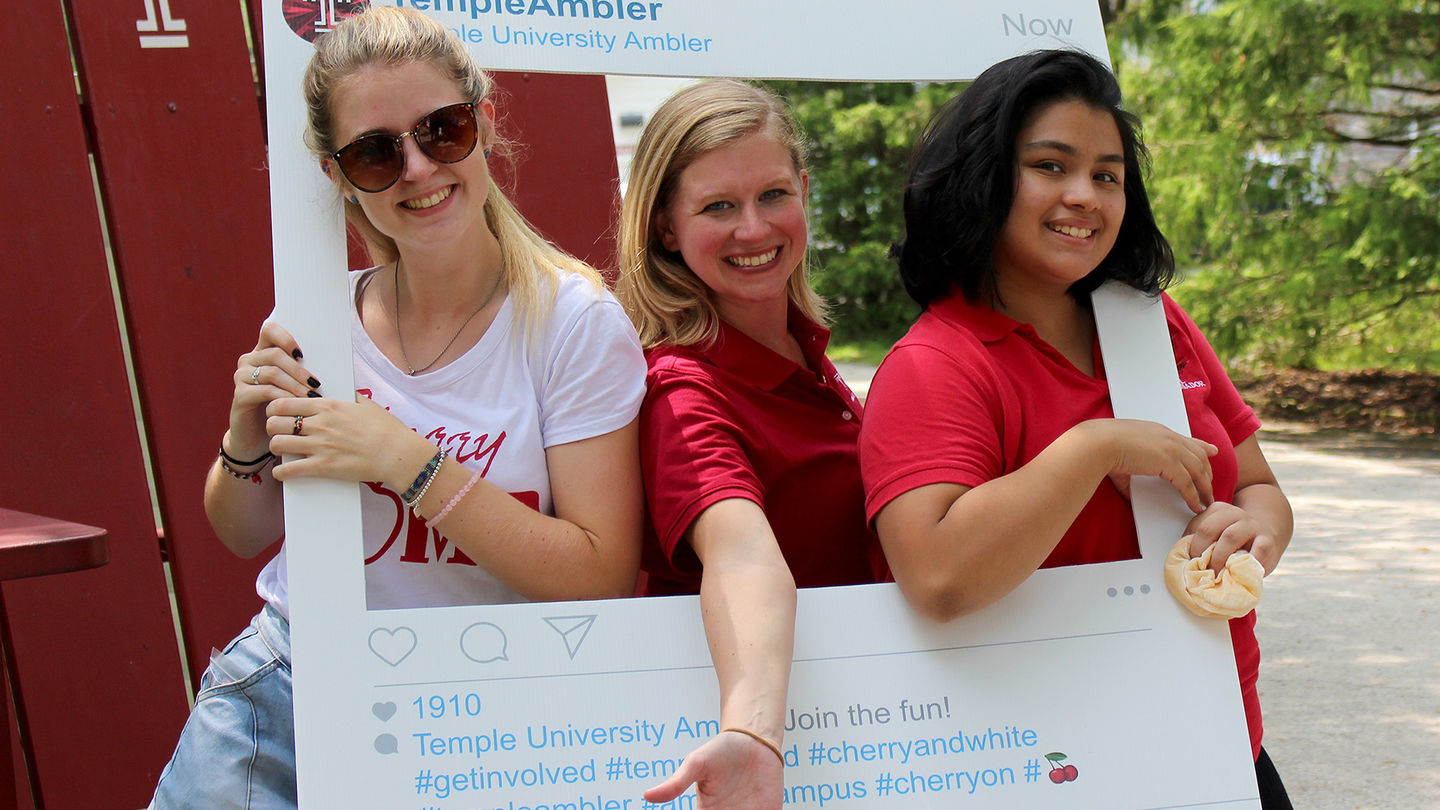 The Temple University Ambler Office of Student and Campus Life will host a week of special events for new and returning students!