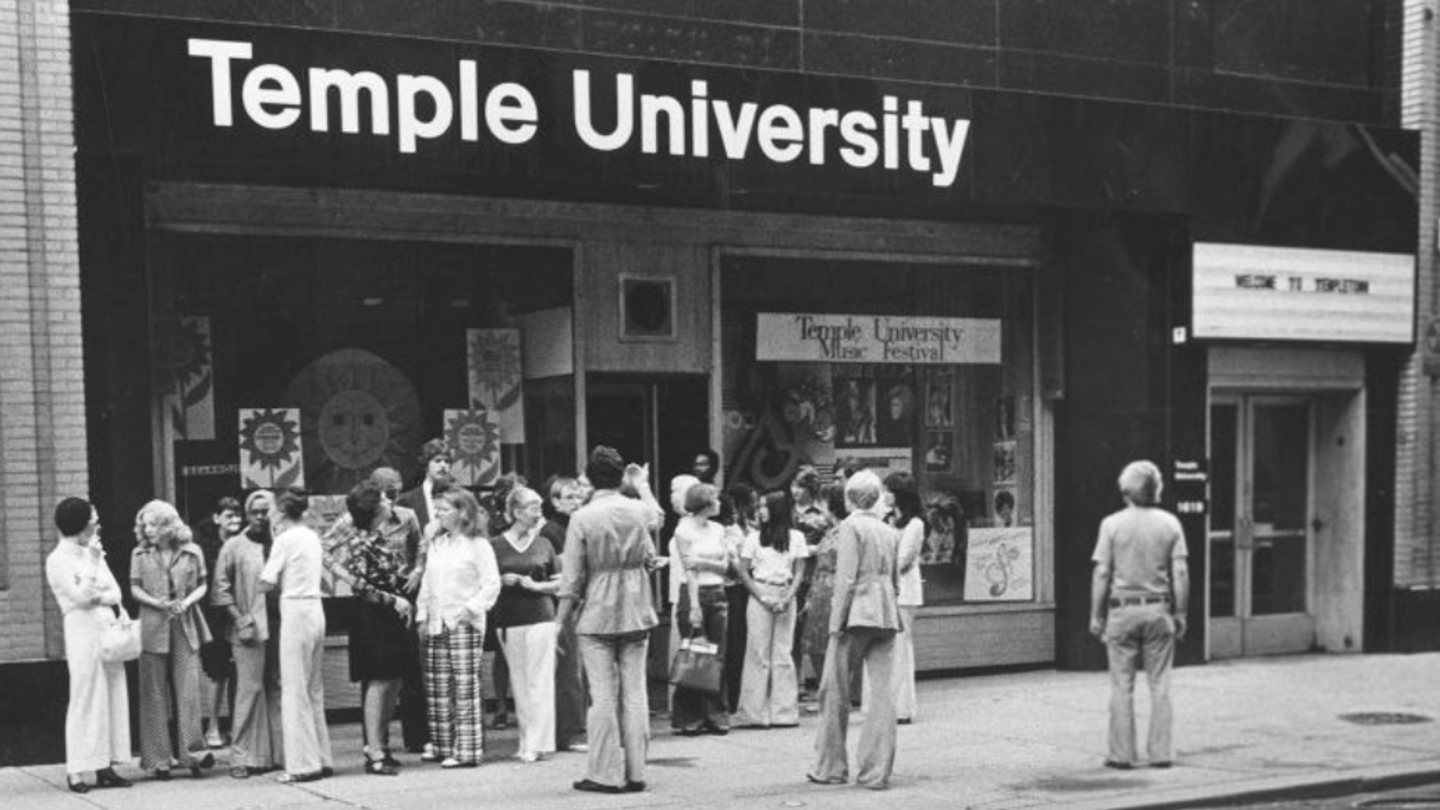 Temple University Center City 50 Years of Educational Opportunities in